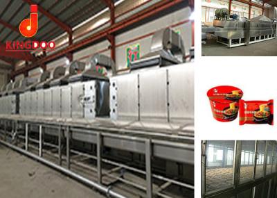 Small Footprint Cup Noodle Machine , 83kw 120000pcs/8h Noodle Processing Line
