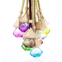 Bouteille de parfum vide en verre colorée de voiture de parfum d'ambiance d'Aromatherapy de diffuseur d'huile essentielle