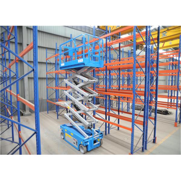 Straight Aerial Tilting Heavy Duty Scissor Lift Dimensional Stable Outdoor Applied