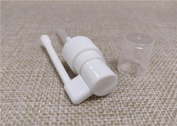 Leakage Proof Medical Mist Pump Sprayer PE Plastic 0 . 18CC Dosage Output