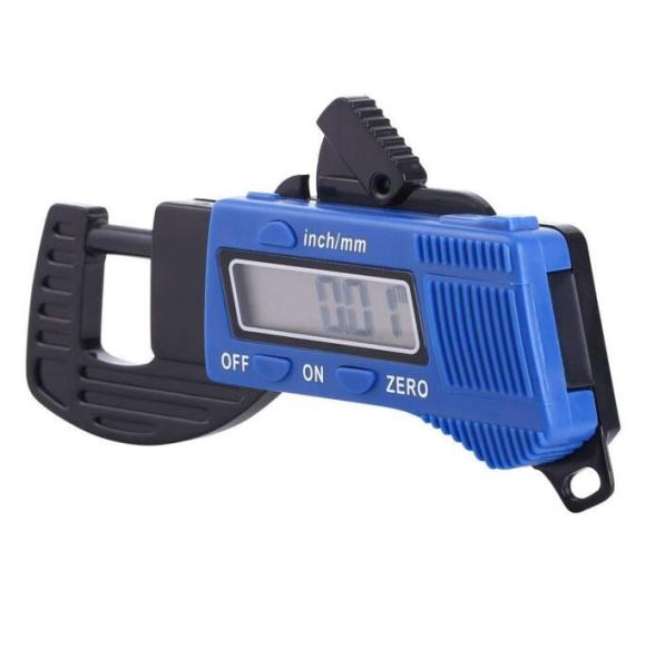 0-12.7mm Electronic Digital Mini Measuring  Caliper Micrometer LCD Screen Paper Carbon Fiber Jewelry Thickness Gauge