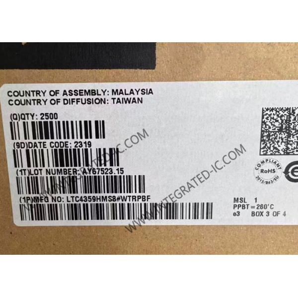 Integrated Circuit Chip LTC4359HMS8
 Ideal Diode Controller MSOP-8
