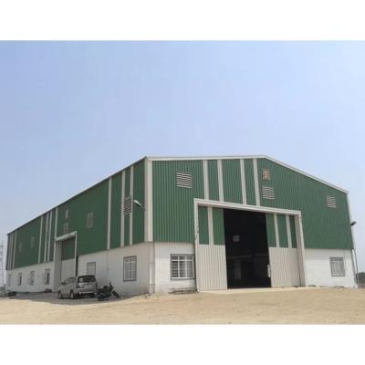 Hotel Armazém Estrutura de aço industrial moderna Oficina pré-fabricada para comercial