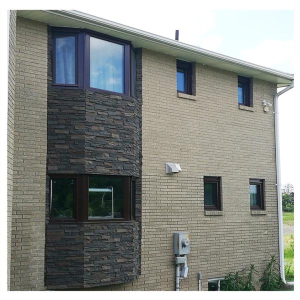 Застекленное двойником алюминиевое окно смычка для сопротивления урагана балкона угла сада