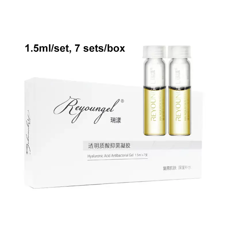 Antibacterial HA Hyaluronic Acid Gel Moisturizer Skincare Products OEM