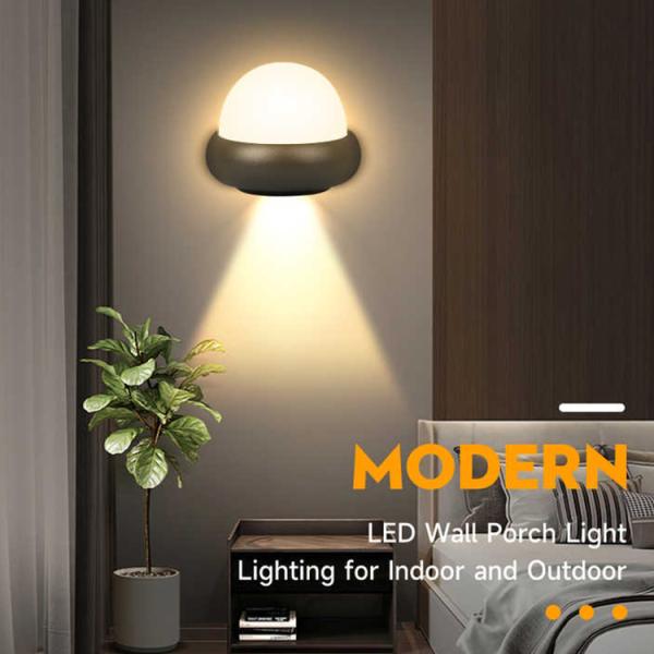 8W LED Indoor Wall Light with Modern Design and 3000K/4000K/6500K Color Temperature
