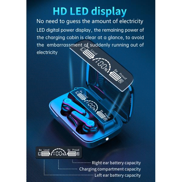 CE ROHS Bluetooth Stereo Earbuds Auto Pairing 180H Playtime