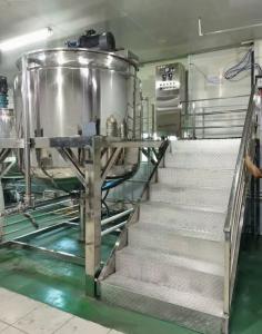 SUS304 SUS316 Emulsionador homogeneizante al vacío multifuncional para loción de