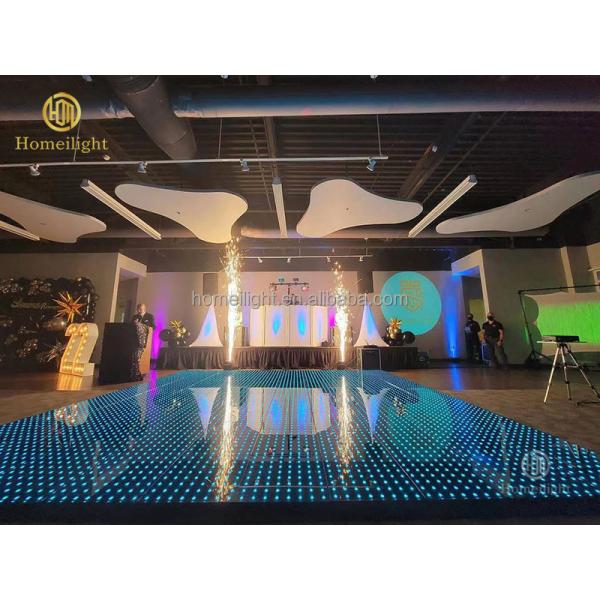 Support Text Word LED Dance Floor Portable LED Video Dance Floor for DJ Stage Equipment