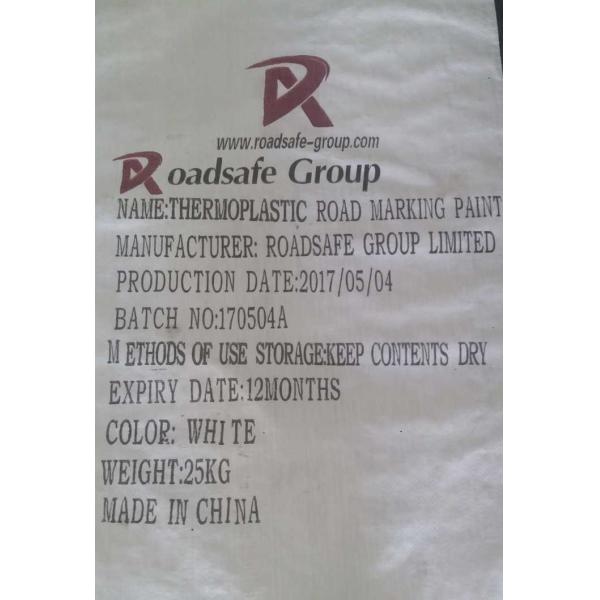 Pintura térmoplástica estándar de alta calidad para marcas de carreteras