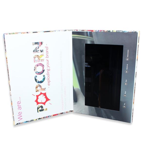 Free sample limited Video in Folder Factory Supply Custom 10 inch Touch Screen  wifi Video Brochure With Your APP
