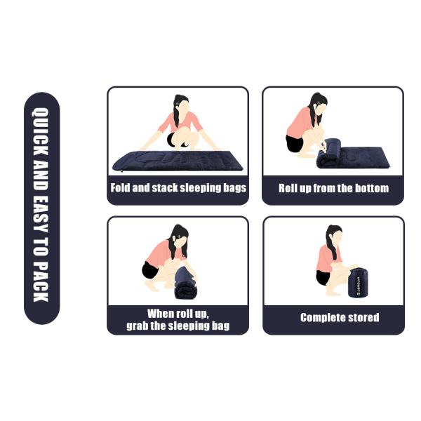 Outdoor Sleeping Bag, Cold Weather Sleeping Bag for Girls Boys Mens for Warm Camping Hiking Outdoor Travel Hunting