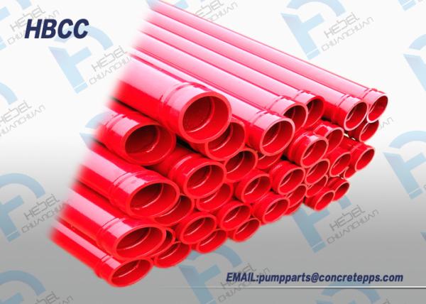 Hot sale Concrete pump pipe,pump line tube Concrete pump st52 seamless steel pipe