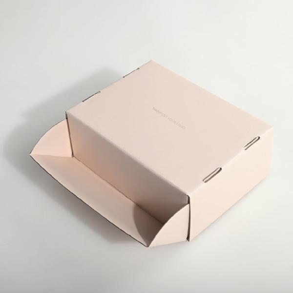 20cm*5cm*25cm Customized Logo Folding Paper Box for Gift Storage Lids Not Included