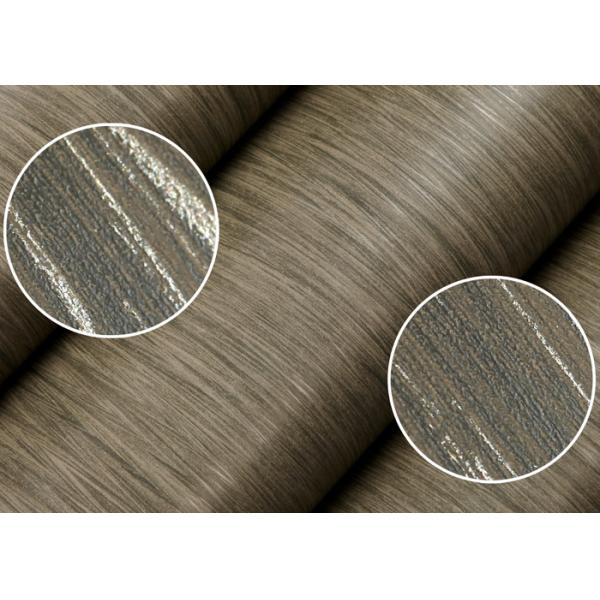 Coffee Durable Modern Wallpaper For Bedrooms , Hotel Modern Wall Covering