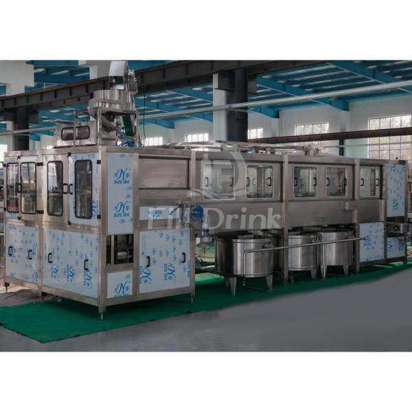 900BPH 6 Road 5 Gallon Water Filling Machine With Rotary Electric Motor Drive