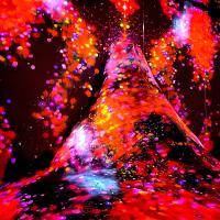 Salón de banquetes de arte Pared interactiva espacio inmersivo proyector de pantalla digital 3D