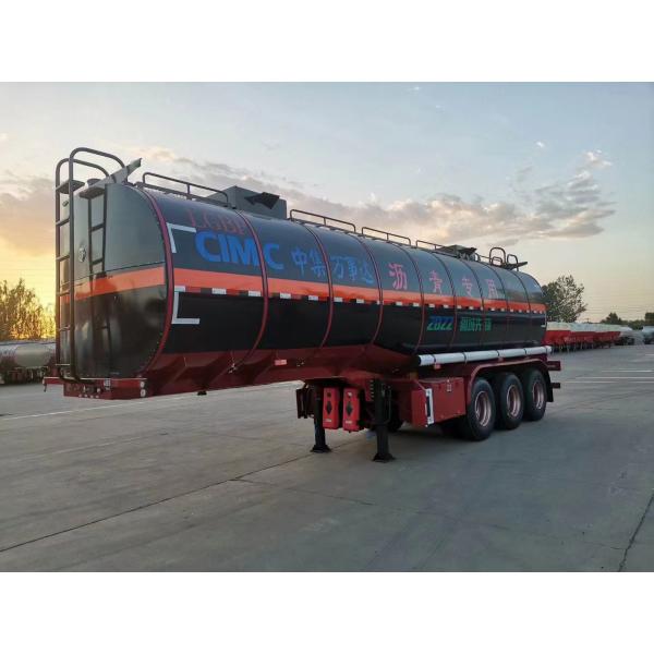 CIMC alliage de fer ou d'aluminium gaz naturel liquéfié cryogénique oxygène d'azote 26,5 27,7 cbms ou de taille personnalisée semi-remorque pétrolier