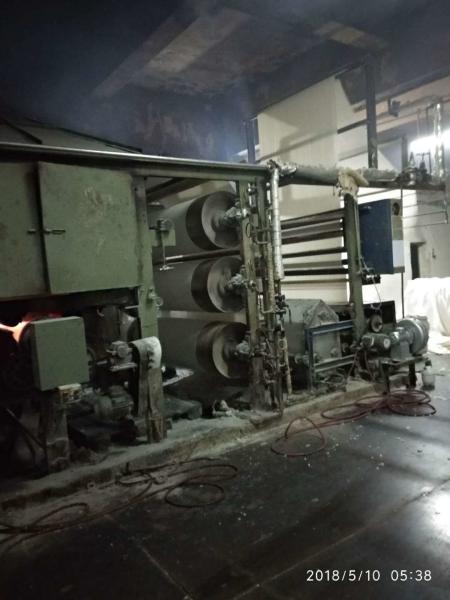 Acero inoxidable del proceso de la chamuscadora de la materia textil del desencolado