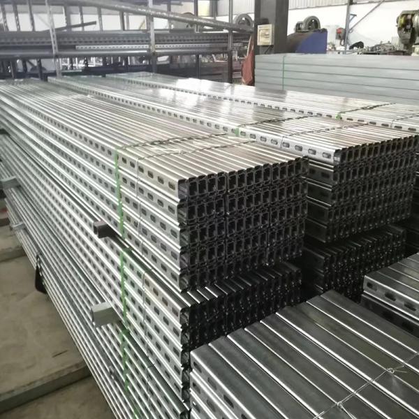 Customizable Length Galvanized Strut Channel With Zinc Coating Galv Unistrut