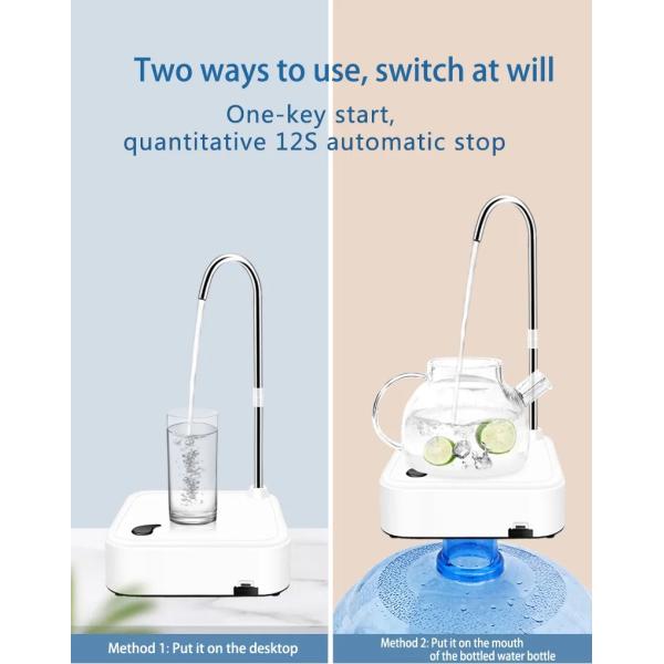CE аттестовал насос электрическое 1200mAh бутылки с водой 5 галлонов перезаряжаемые