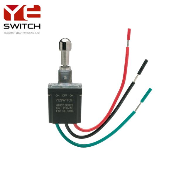Heavy Machinery Equipment Industrial Toggle Switch Copper Alloy Metal Rocker Switch