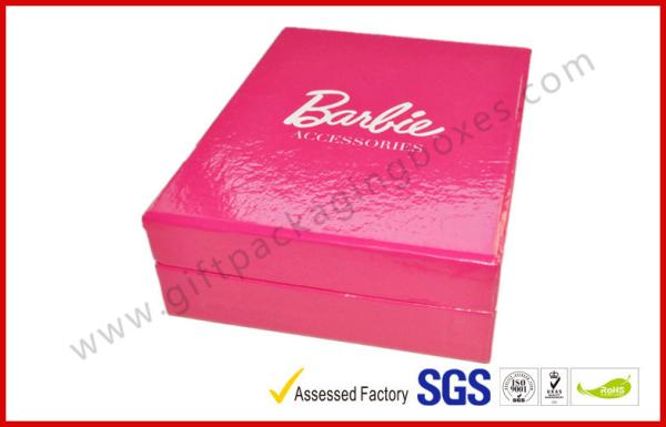 Hand craft Jewlery Gift Packaging Boxes , Custom Rigid Board Luxury Jewellery Ribbon Gift Box