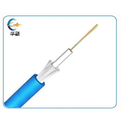 Indoor Fiber Optic Cable Strength Central Loose Tube GJFXTKV FRP/Aramid