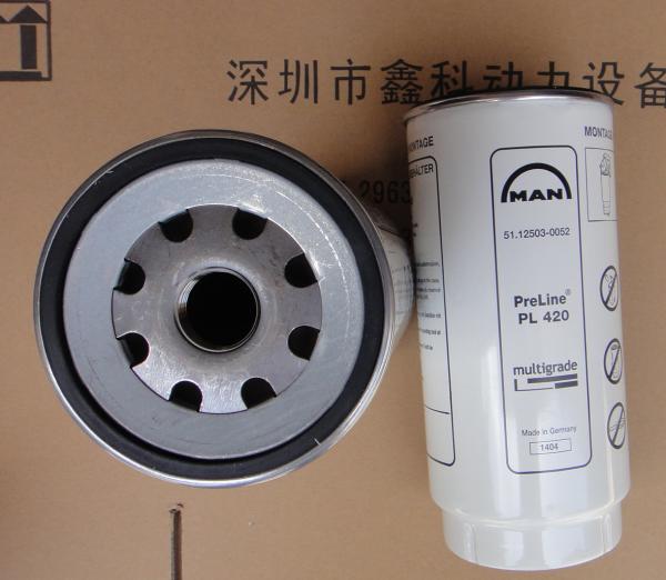 Germany,MAN diesel engine parts,,D2866LE203,D2876LE201,fuel or water filters for man,51.12503-0052