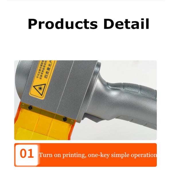 Cooling Mode Air Cooling Laser Expiry Date Printing Machine for Compact Food Beverage