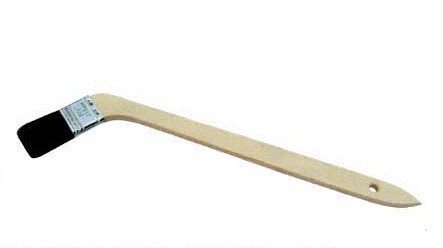 ODM Черная кисть с изогнутой ручкой из натуральной щетины 1" 2"