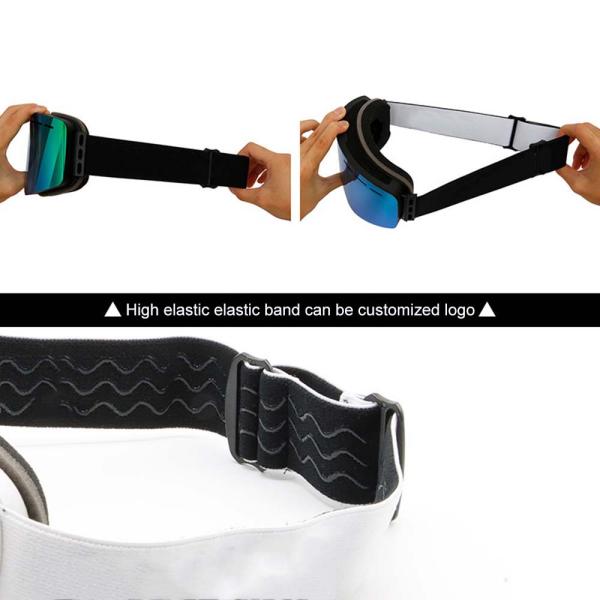 Effortlessly Glide Down the Slopes with Magnetic Ski Goggles and Foam 1/2/3 Layers