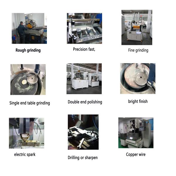 KG7 WF40 GU10F YG15 9 Thread Holes 400mm Polishing Fine Sharpening Blade For Plastic Pelletizer