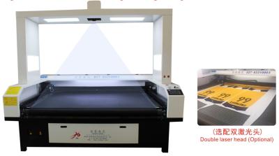 Máquina de corte do laser da tela do poliéster com × 1800 da área de funcionamento da câmera 1000 milímetros