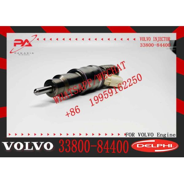 Specialized in Manufacturing High-quality Engine Fuel Injector 33800-84400 20544186 20460583 BEBE4C04102 889481 for D12 Engine