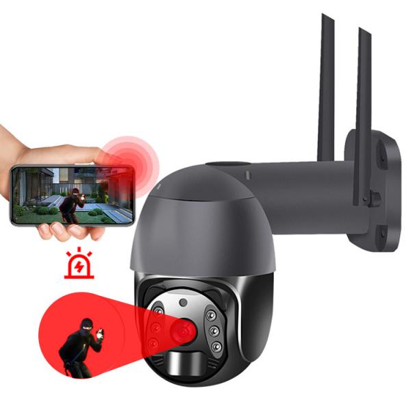 IP66 Waterproof 4MP 4G Solar Camera For Home Outdoor Surveillance