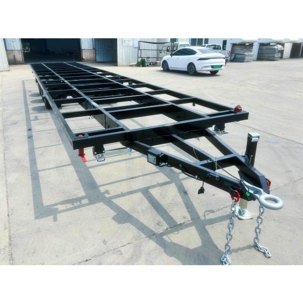 Remorques de Tiny House à châssis super long, squelette de 8 tonnes