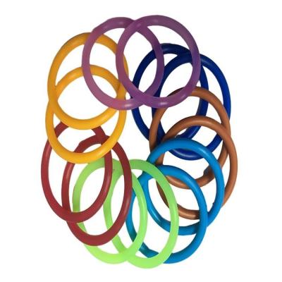 Selos de silicone personalizados com anéis O FPM FFKM HNBR NBR FKM para um desempenho de vedação ideal