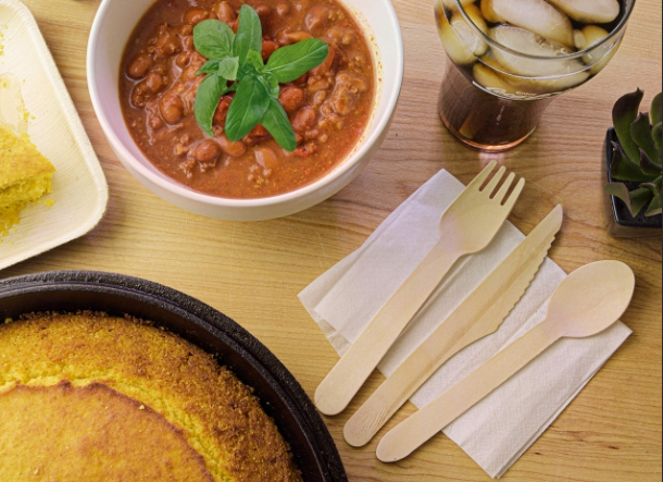 Eco-Friendly Disposable Wooden Cutlery Sets for Sustainable Dining Solutions