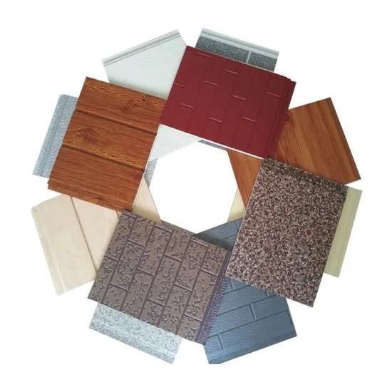 PU Foam Anti Corrosive Metal Insulated Sandwich Wall Panels