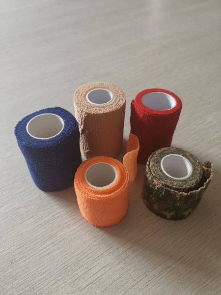 Premium Cotton Sterile Gauze Bandage Elastic Flexible Cohesive Bandage