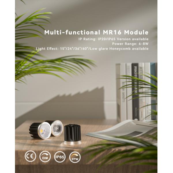 COB MR16 Module IP65 / IP20 LED Downlight 3000K Commercial Lighting