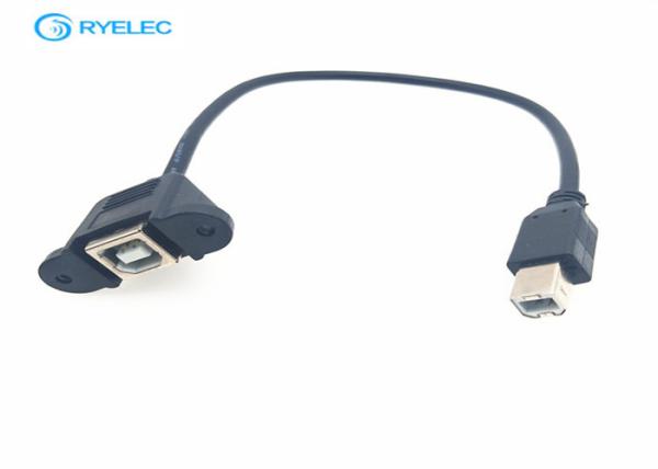 cabo de impressora de USB da montagem do painel de 30cm, conjuntos de cabo industriais das peças elétricas