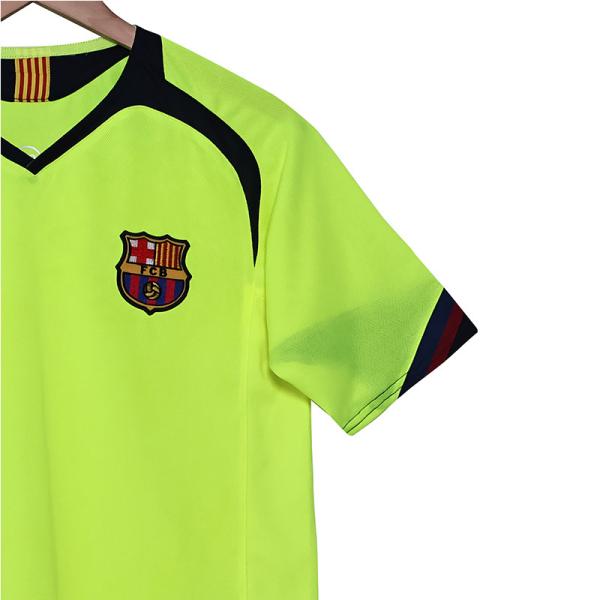 Away Retro Fan Football Shirts Ronaldinho Era Classic for Barcelona 2005-2006 Season