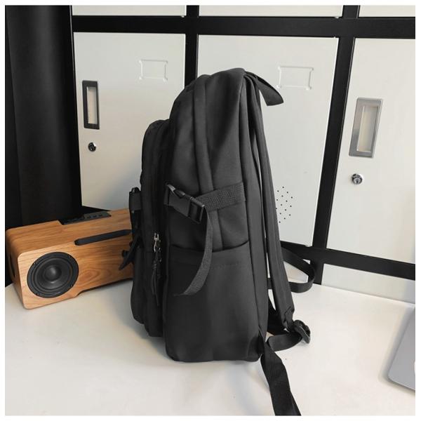 Backpack Custom Waterproof Polyester School Bag for Students Capacity Below 21 litre