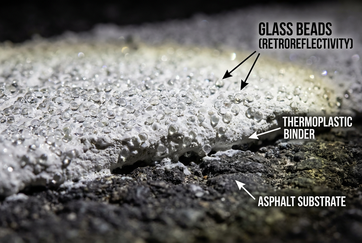 High Reflective Glass Beads for Road Marking Paint BS6088 Class A and B with 75-1400μm Size and Environmental Friendly
