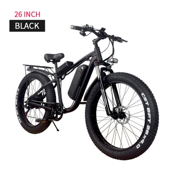 Sturdy 500w Motor Full Suspension Electric Mountain Bike 13ah/48v