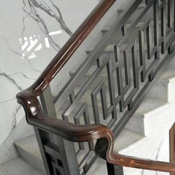 Anti Slip Metal Stair Railing Indoor And Outdoor Aluminum Stair Railing