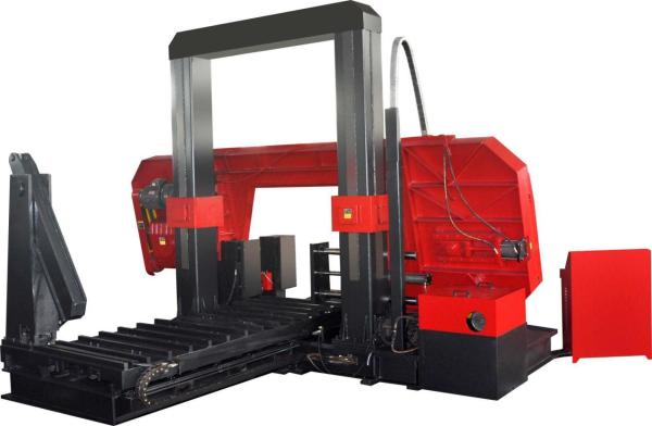 China market sales GB42150 square column horizontal metal/wood cutting band sawing machine with low price