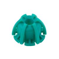 ASNU036 GB 2-128 BOSCH Injecteur de carburant Caps isolants en plastique à pinceau à nageoires pour BMW, 12,8 mm X 8 mm X 3 mm